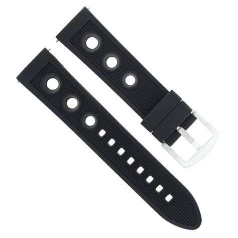 20mm breitling rubber strap|20mm rubber dive strap.